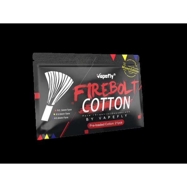 Vapefly Firebolt Cotton Threads Mixed Edition (21 Stück pro Packung)