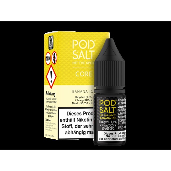 Pod Salt Core - Banana Ice - Nikotinsalz Liquid