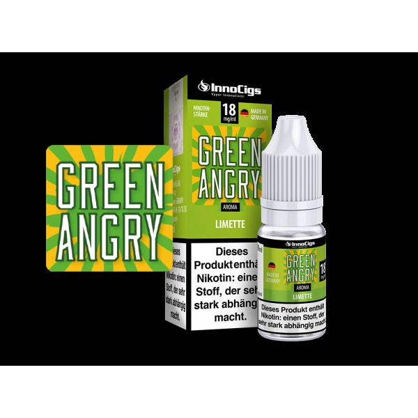 Green Angry Limetten Aroma - Liquid für E-Zigaretten