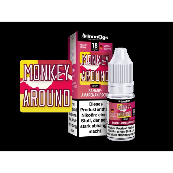 Monkey Around Bananen-Amarenakirsche Aroma - Liquid für E-Zigaretten