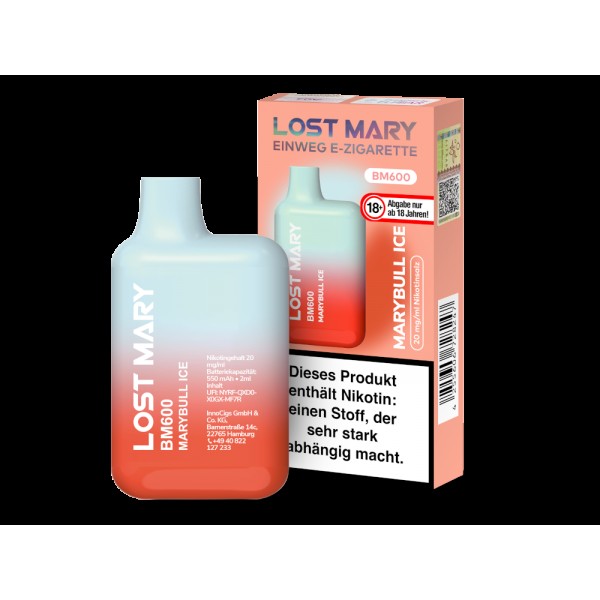 Lost Mary BM600 - Einweg E-Zigarette - 20mg/ml